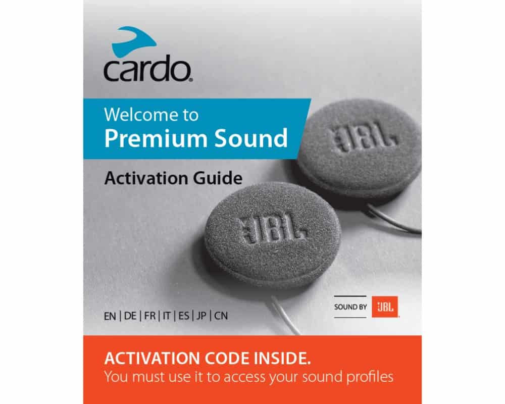 Cardo Accessory - PackTalkEdge - 2ND Helmet Kit - JBL