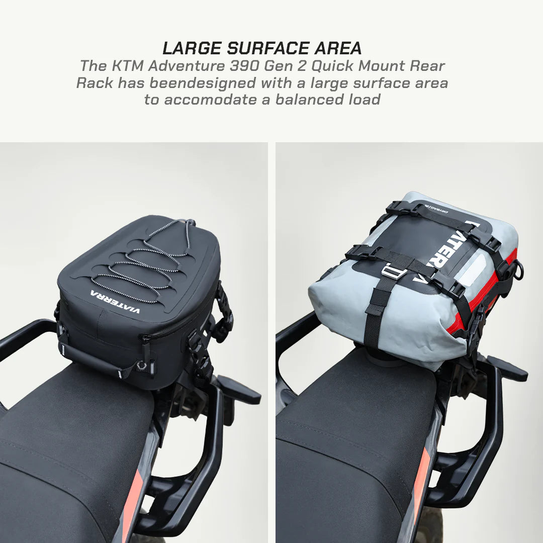 Viaterra Quick Mount Top RACK - KTM Adventure 390/ 250 Gen 2 (2025)