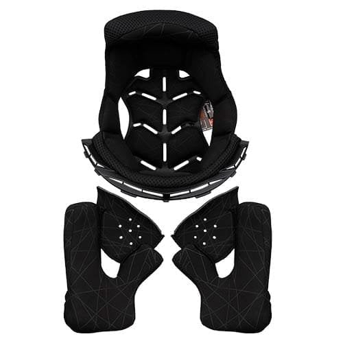 LS2 Spare Cheek Pads and Liner (Inner Padding Set) for Pioner II (MX436) / Fast (MX437) Series Helmets, Best LS2 Helmet Liners in India, Genuine Original Parts