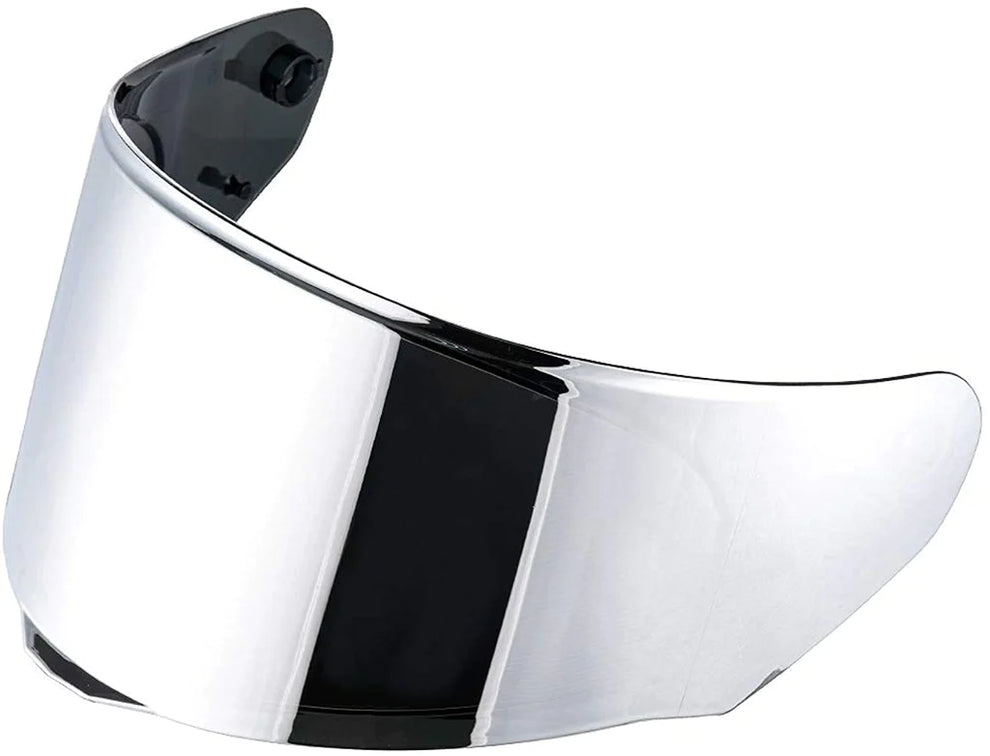 LS2 Spare Iridium Visor in Silver Color for Stream II (FF320) / Rapid II (FF353) / Storm II (FF800) Helmets - Pinlock Ready, UV & Scratch Resistant