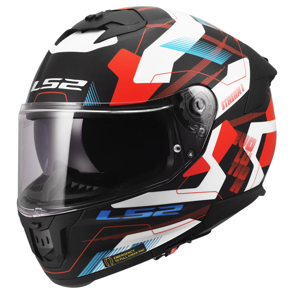 LS2 FF320 Stream II Mika White Blue Red