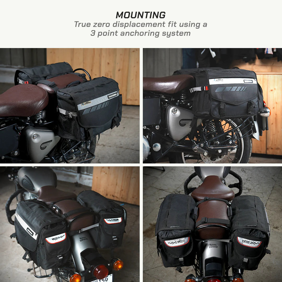 Viaterra Saddle Bag Leh 100% Waterproof 70L