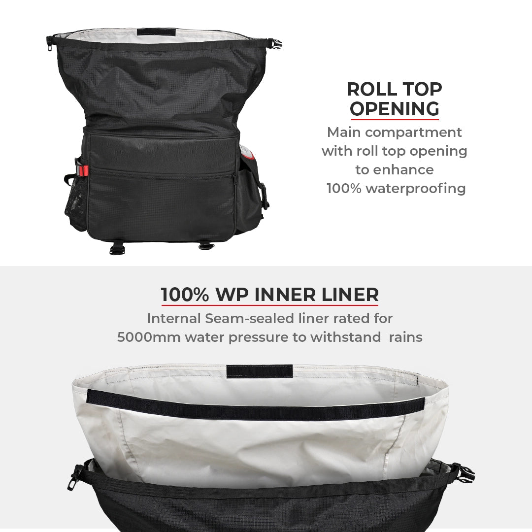 Viaterra Saddle Bag Leh Mini 100% Waterproof 52L