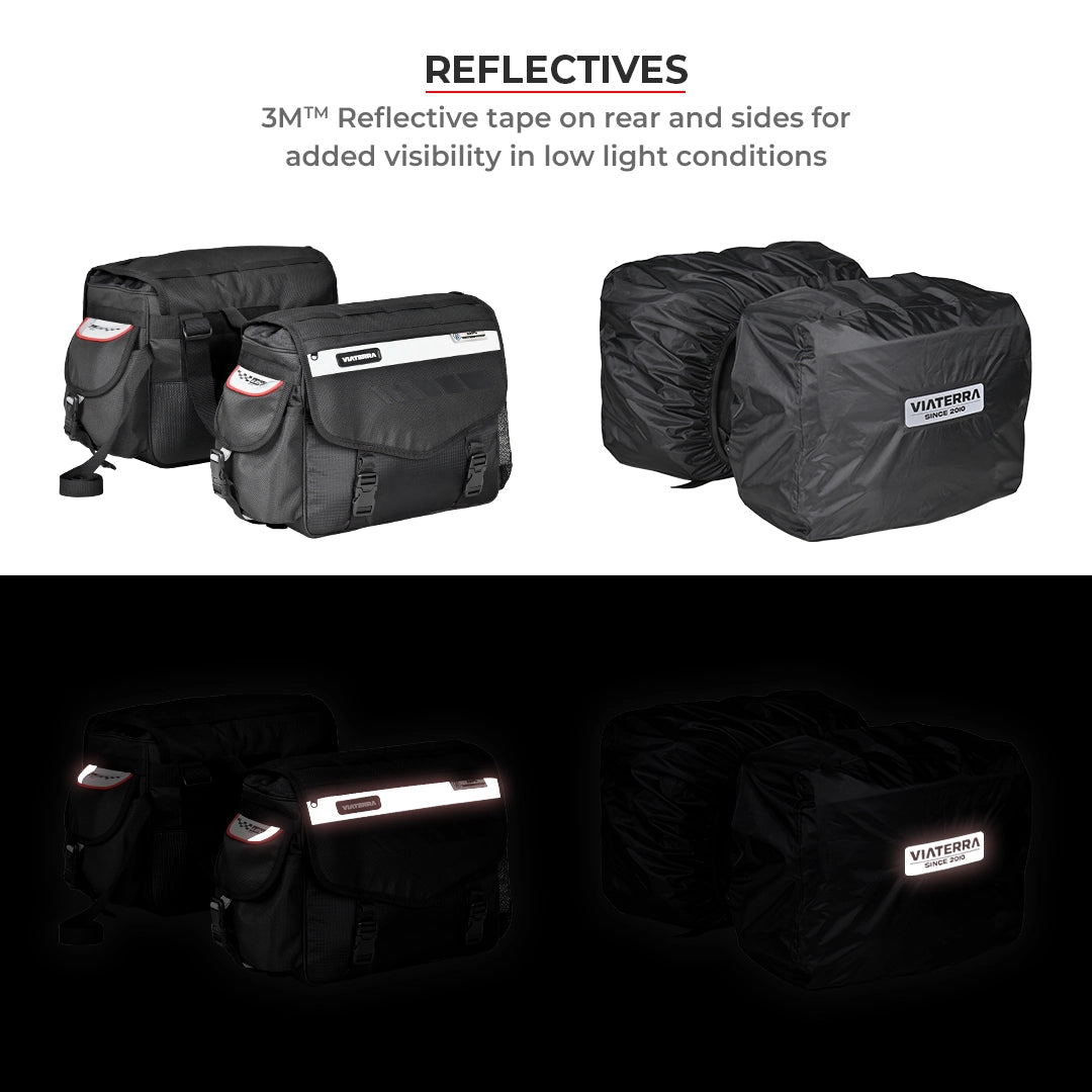 Viaterra Saddle Bag Leh Mini 100% Waterproof 52L