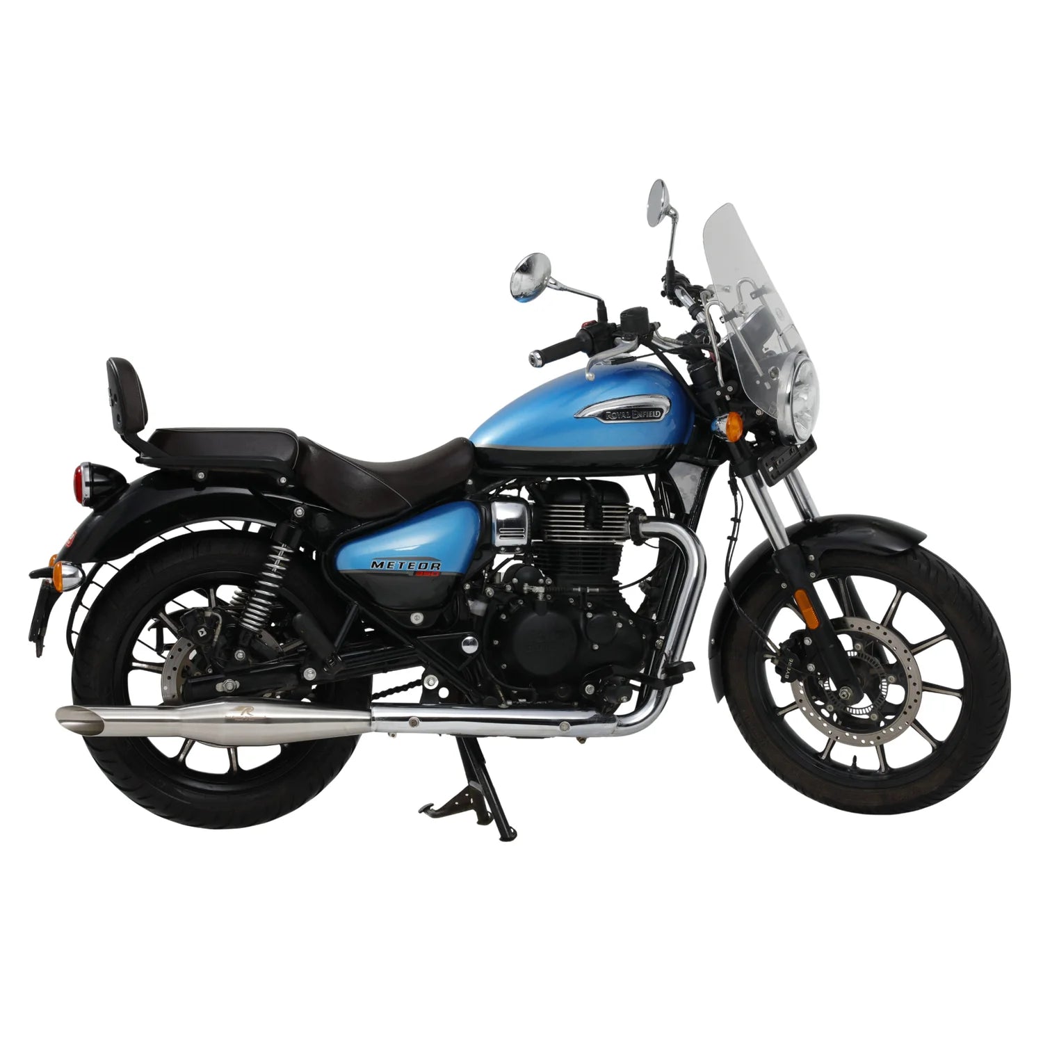 Red Rooster Performance Exhaust Rumbler Ace - Matte for Meteor 350