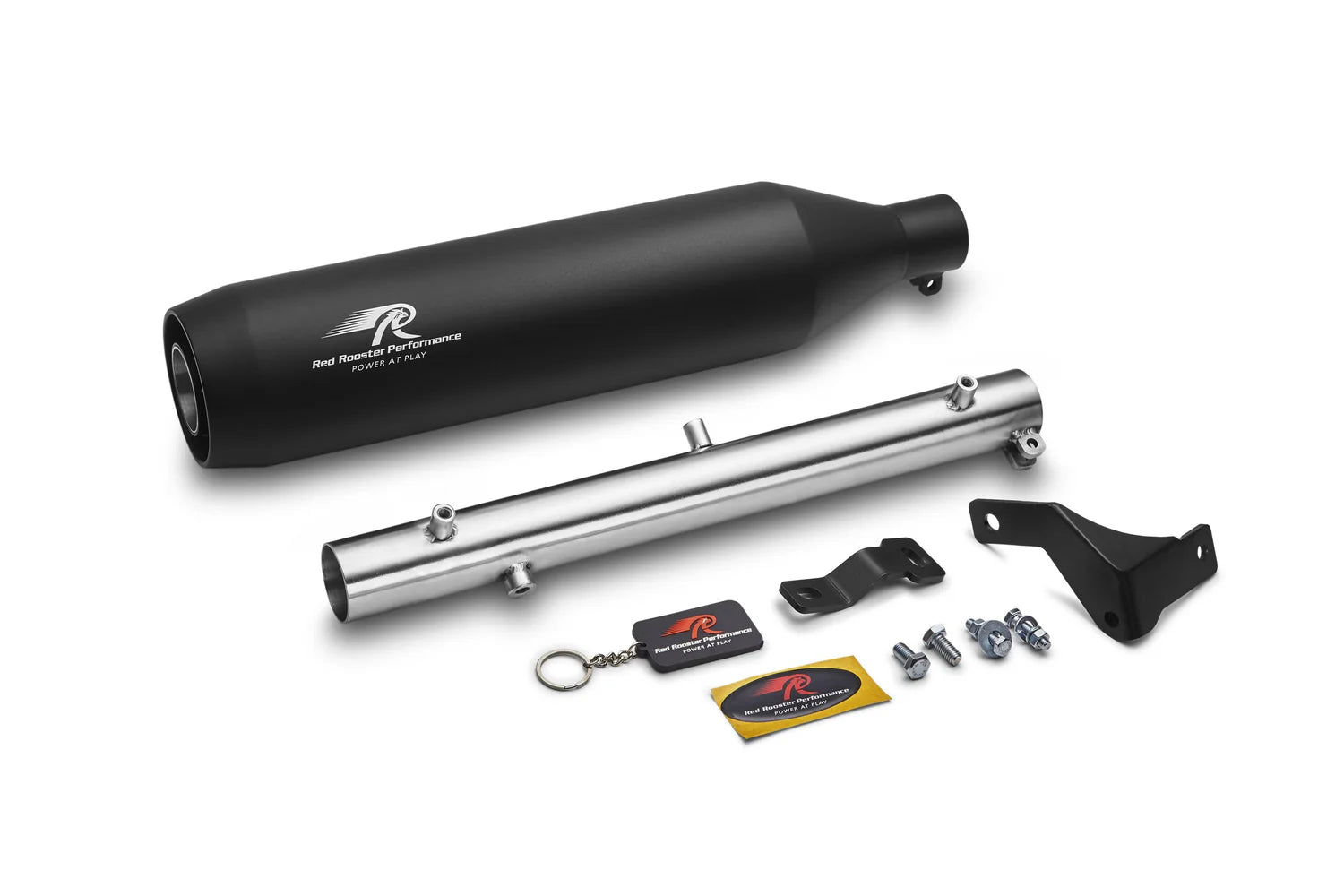 Red Rooster Performance Exhaust Polestar Pro Black for Classic Reborn 350