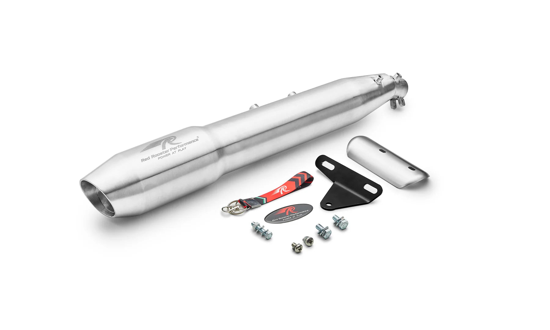 Red Rooster Performance Exhaust Pegasus Max for Honda CB 350  - Matte