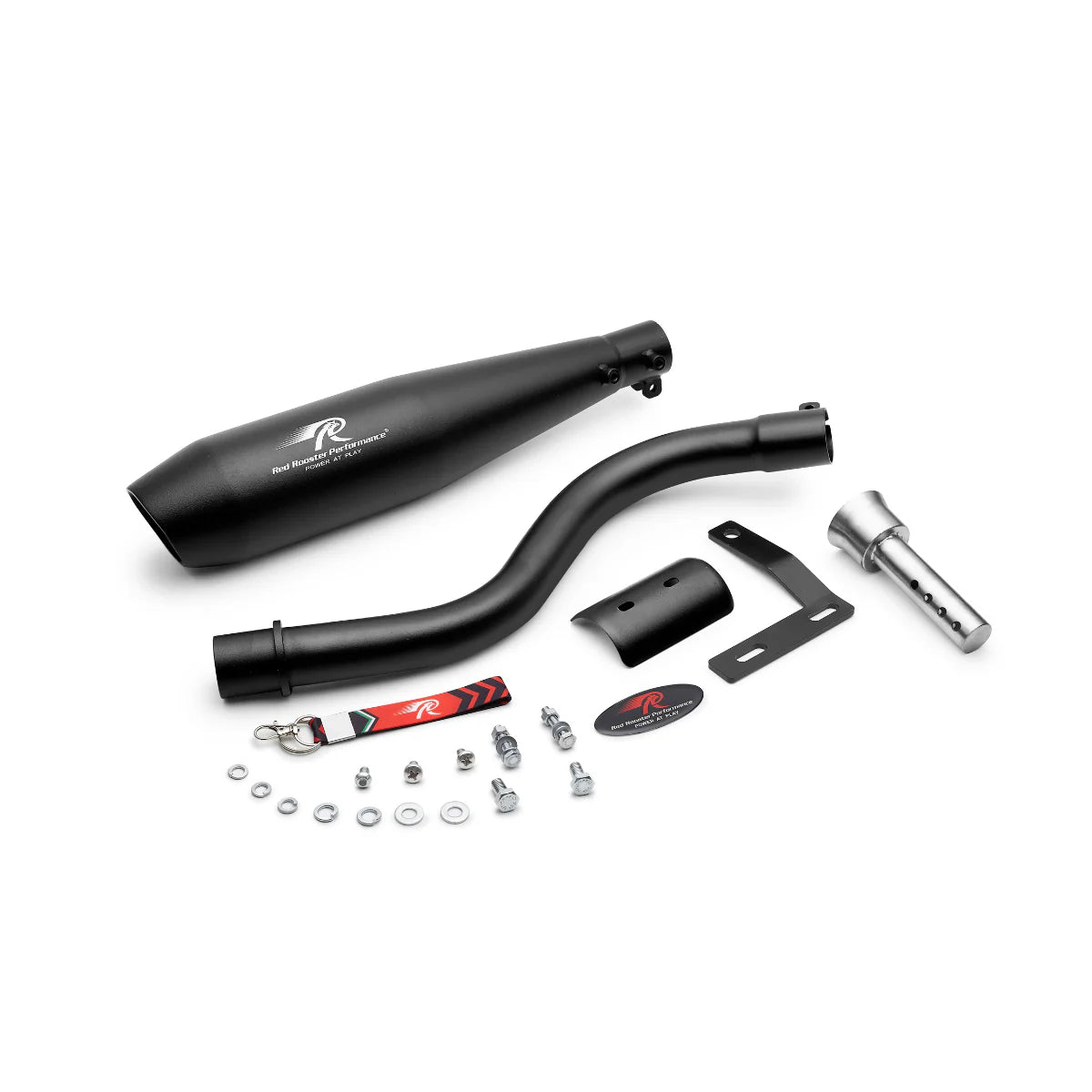 Red Rooster Performance Exhaust Polaris for Xpulse 210 Black