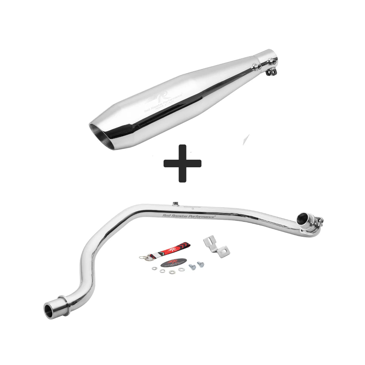 Red Rooster Performance Exhaust Polaris for Xpulse 200 Polish