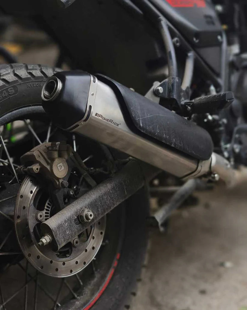 Powerage Slip-On Exhaust for Royal Enfield Himalayan 411