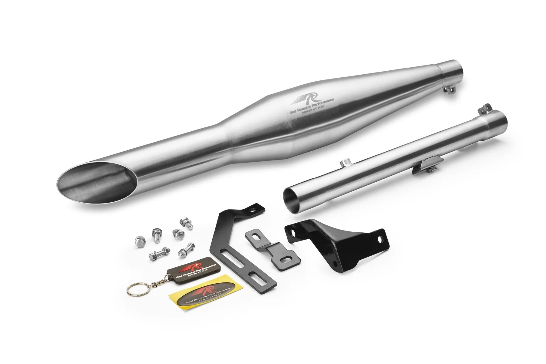 Red Rooster Performance Exhaust Rumbler Ace Matte for Goan Classic 350