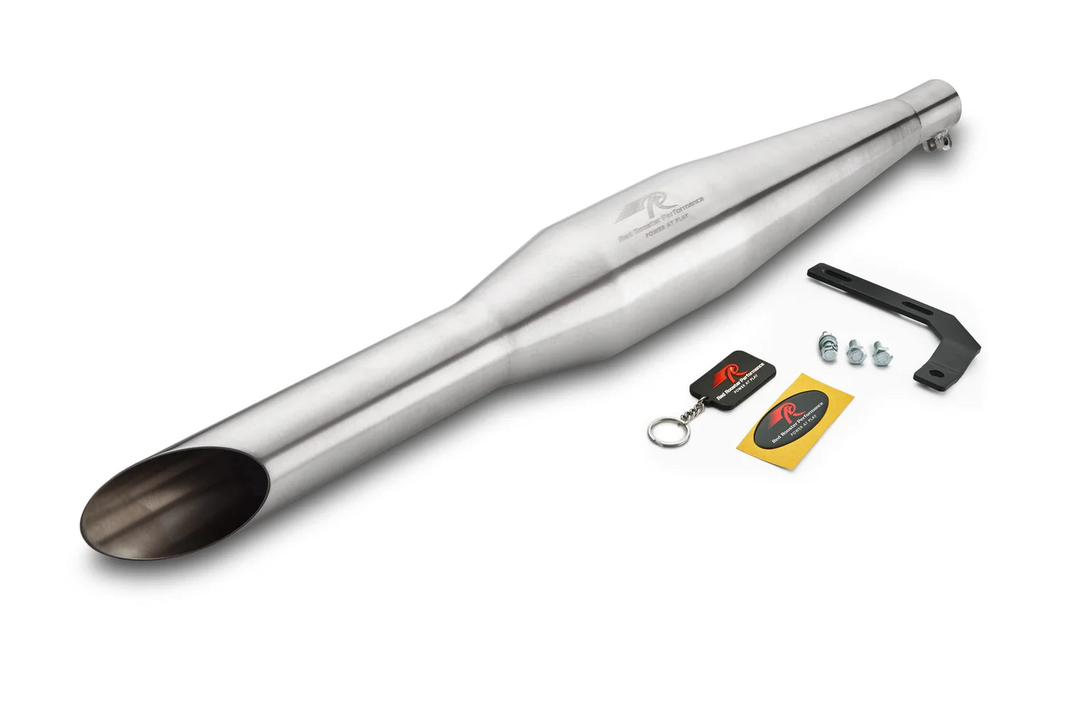 Red Rooster Performance Exhaust Rumbler Matte for Bullet 350 And Standard 350