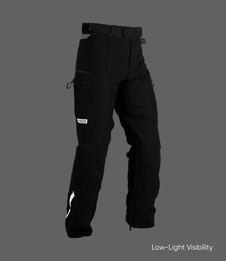 Rynox Riding Pant Outlander Pro Black - CE Certified Class AA