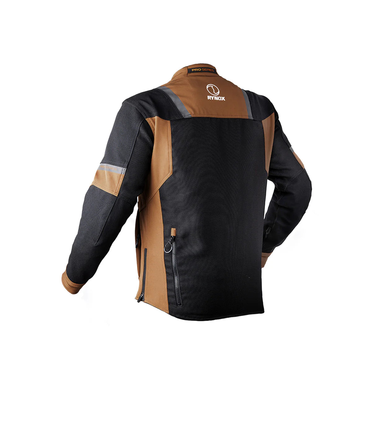Rynox Riding Jacket Outlander Pro Brown - CE Certified Class AA