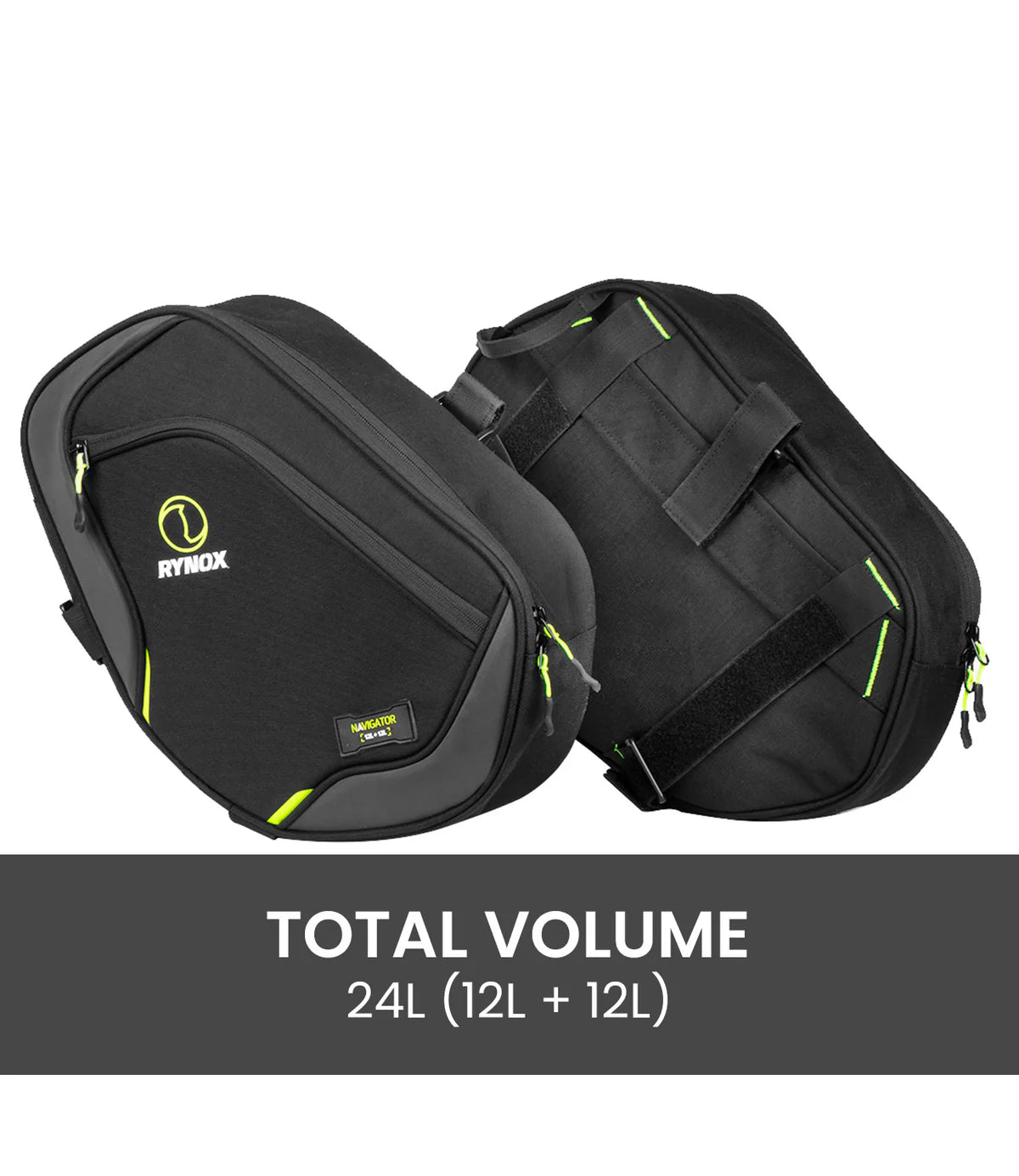 Rynox Frame bag Navigator 24L Waterproof For Royal Enfeild Himalayan 450