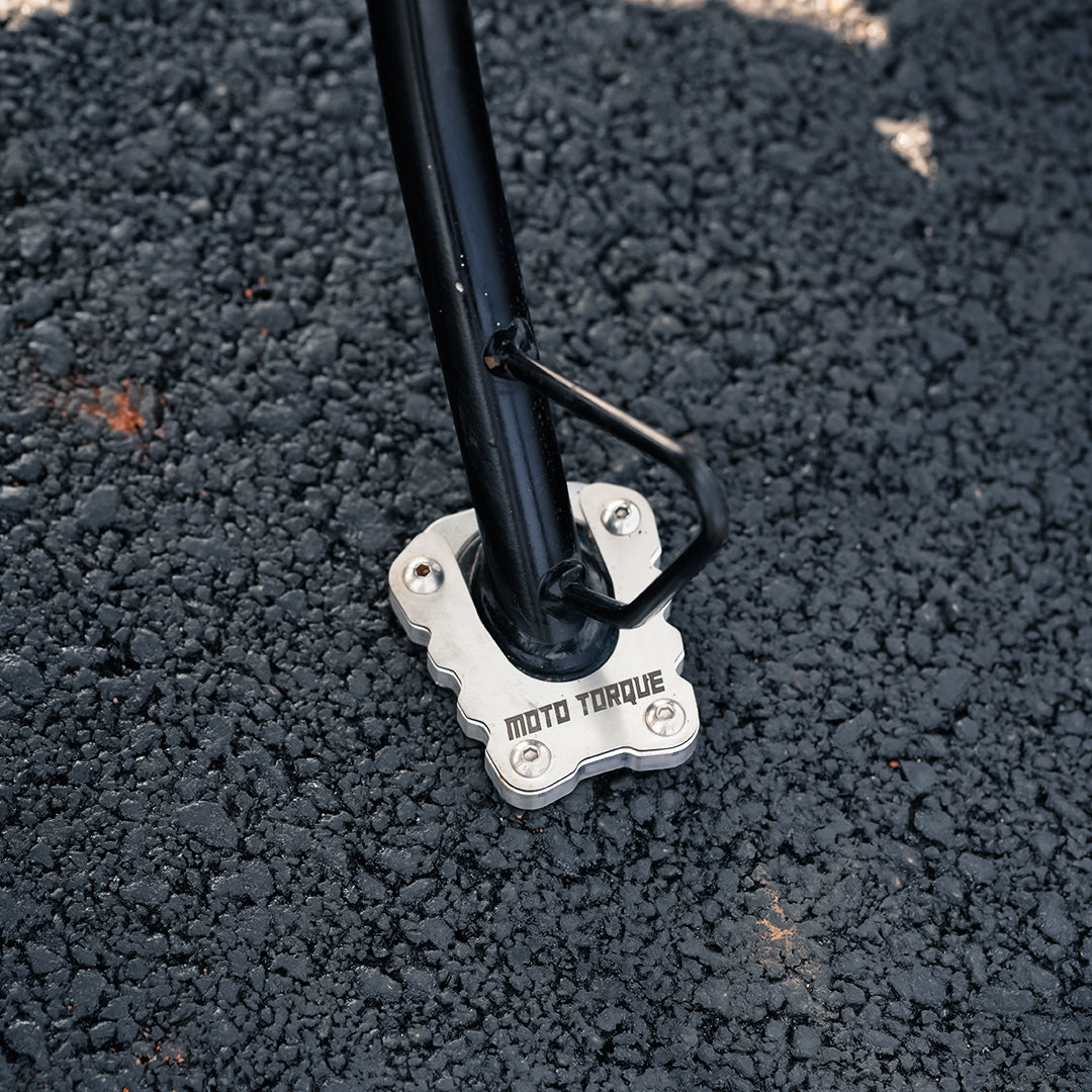 Moto Torque Side Stand Extender For TVS Apache RTX 300