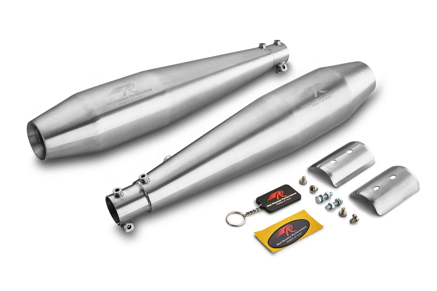 Red Rooster Performance Exhaust Stellar Matte for Interceptor 650 / Continental GT 650