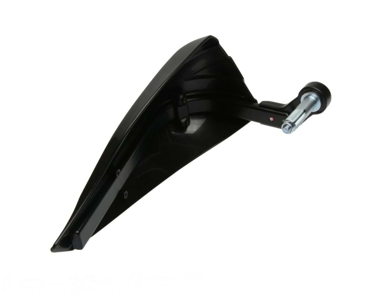 Barkbusters STORM Handguard – Single Point Bar End Mount for Hollow Handlebars – Black