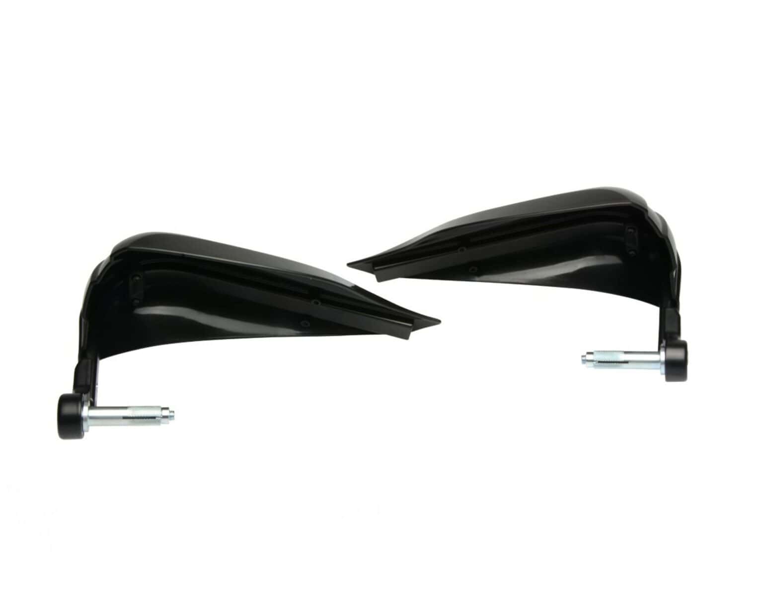 Barkbusters STORM Handguard – Single Point Bar End Mount for Hollow Handlebars – Black