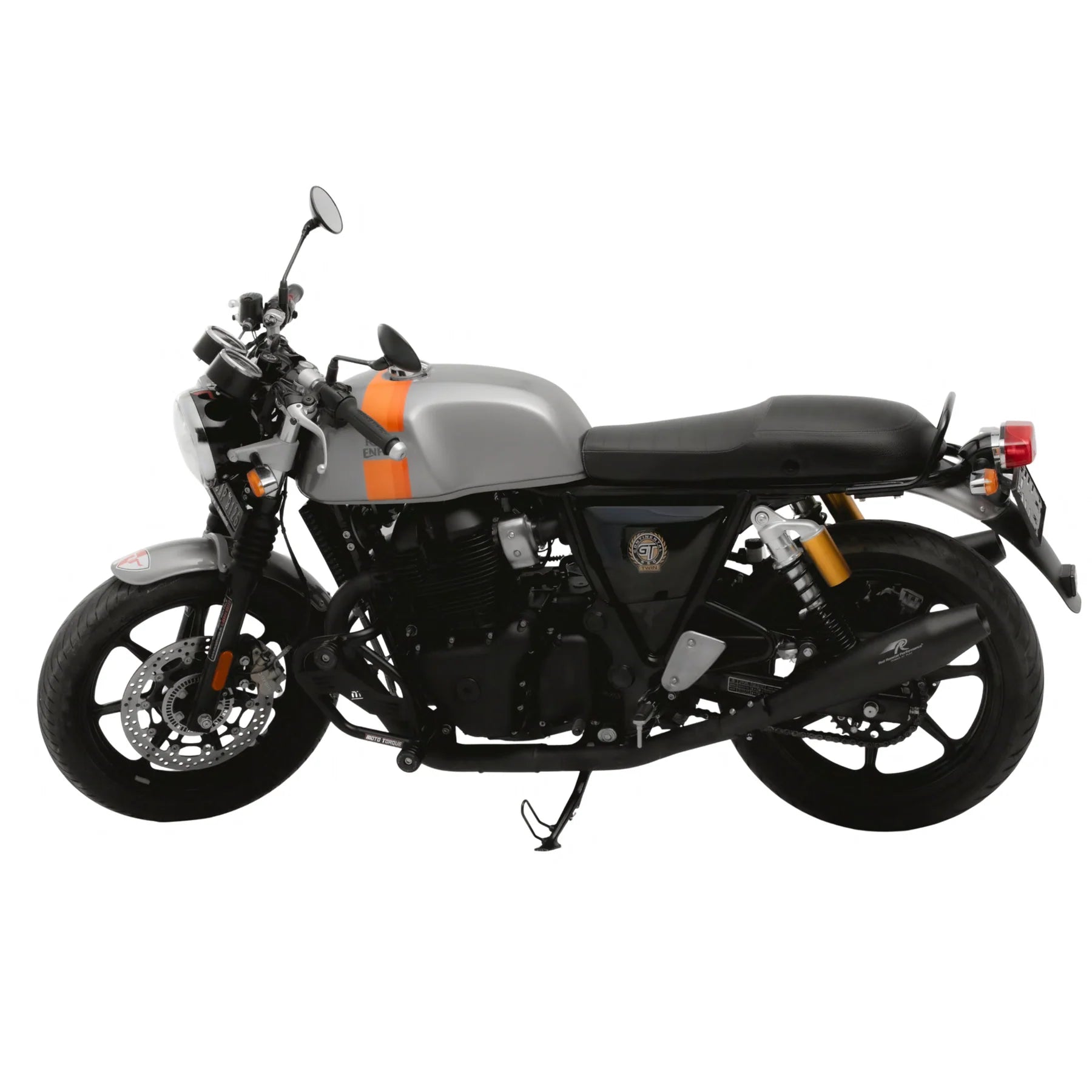 Red Rooster Performance Exhaust Stellar Black for Interceptor 650/ Continental GT 650