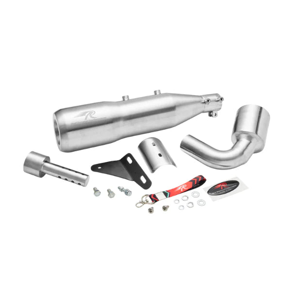 Red Rooster Performance Exhaust Altair Matte For Dominar 250 And Dominar 400
