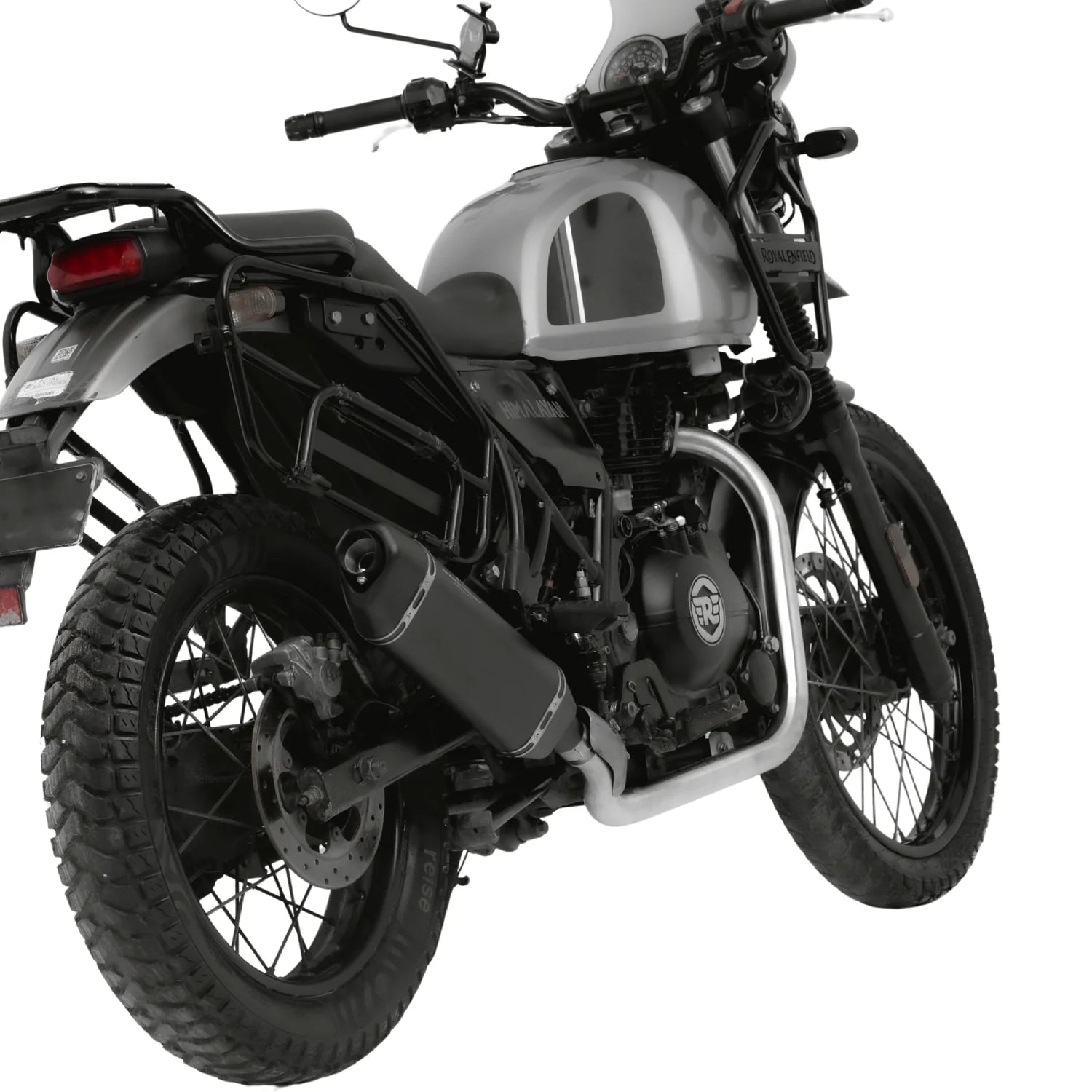 Red Rooster Performance Exhaust Vertex Black for Himalayan