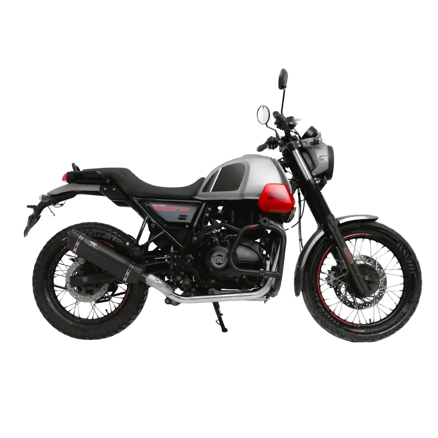 Red Rooster Performance Exhaust Vertex Black for Scram 440