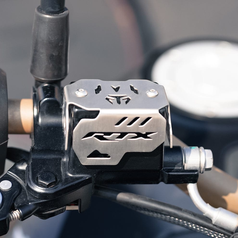 Moto Torque Front Master Cylinder Guard For TVS Apache RTX 300 - Stainless Steel