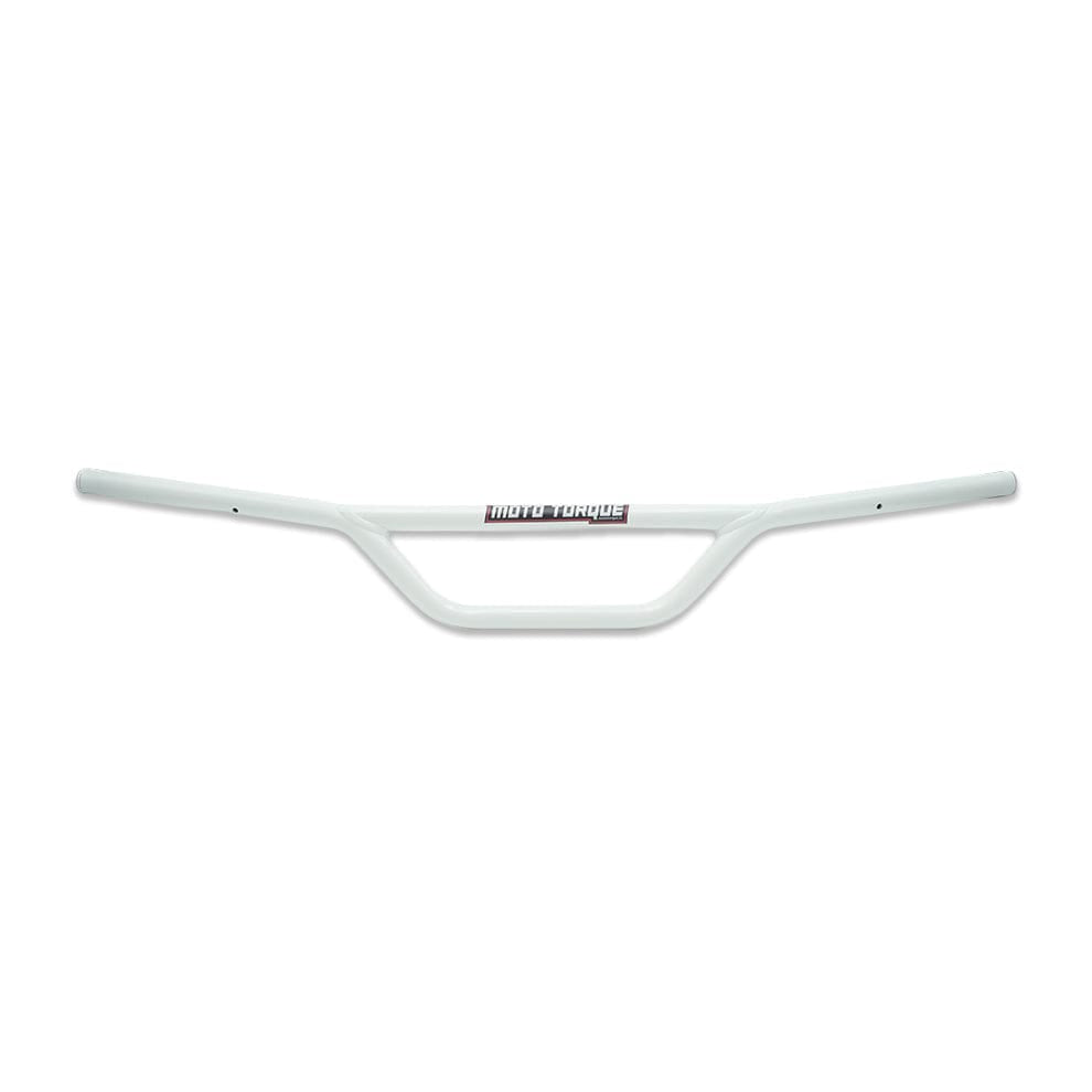 Moto Torque Handlebar For Hero Xpulse 210 Including Clutch Cable - White