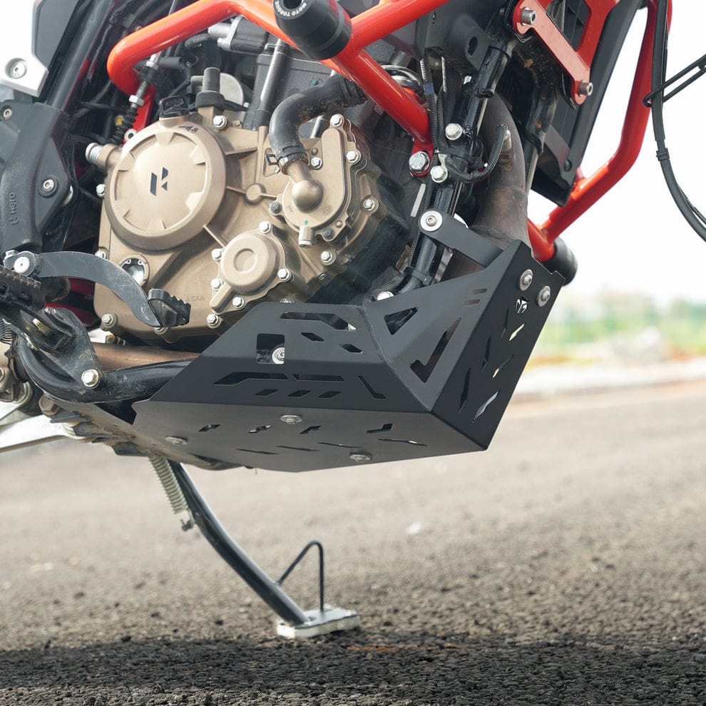 Moto Torque Engine Guard For Hero Xpulse 210 - Mild Steel