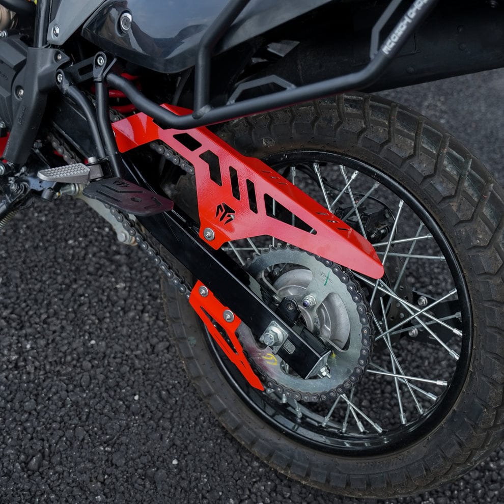 Moto Torque Chain Guard For Hero Xpulse 210 - Red