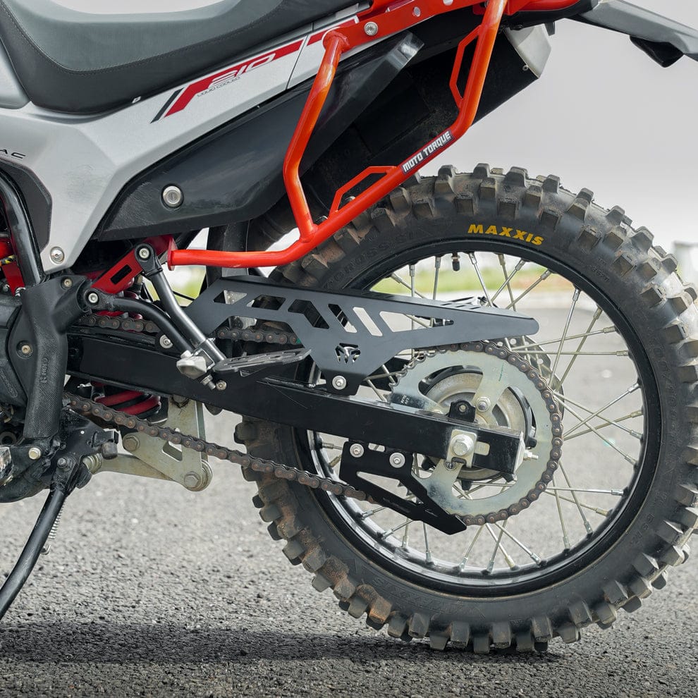 Moto Torque Chain Guard For Hero Xpulse 210 - Black