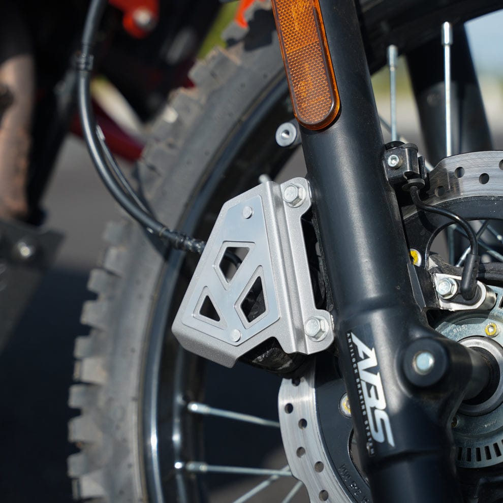 Moto Torque Caliper Guard For Hero Xpulse 210 - Silver