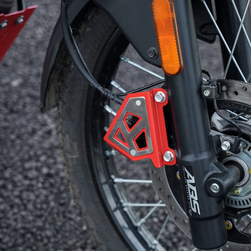 Moto Torque Caliper Guard For Hero Xpulse 210 - Red
