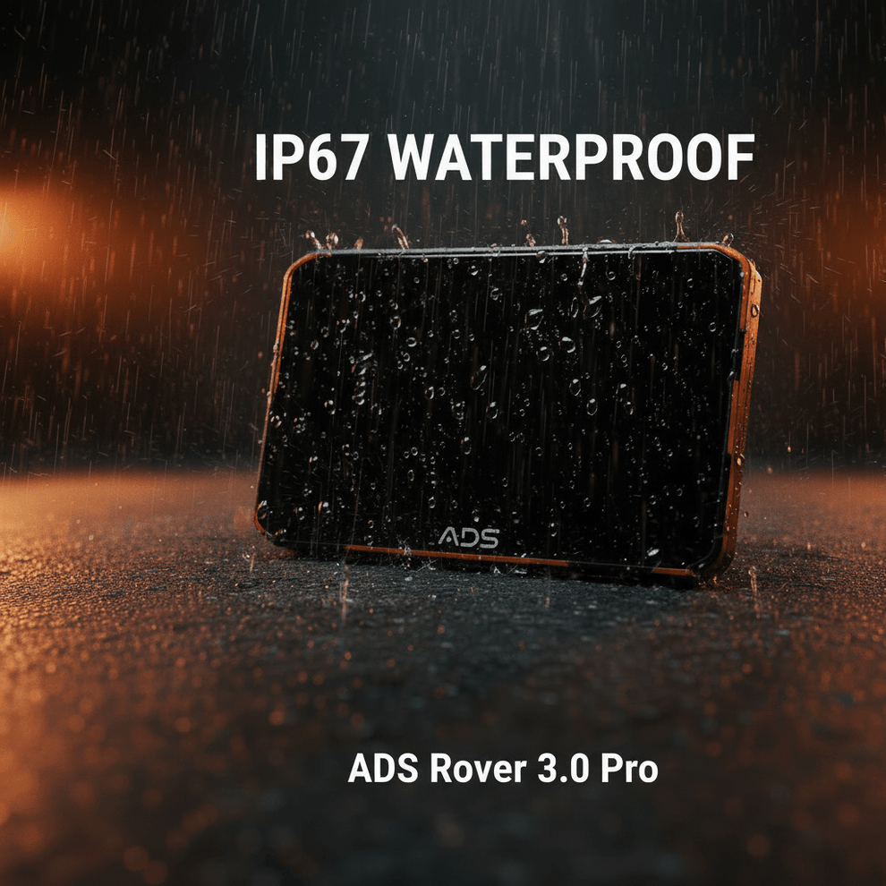 ADS Rover 3.0 Pro 5" Motorcycle Carplay & Android Auto Dislay