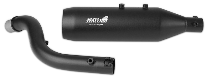 Silver Stallion Perfromance Full System  Royal Enfield Guerrilla.
