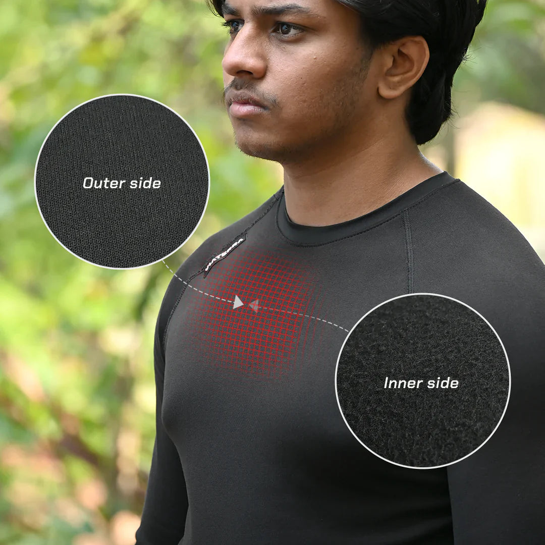 VIATERRA B100 WINTER FLEECE BASE LAYER - TOP
