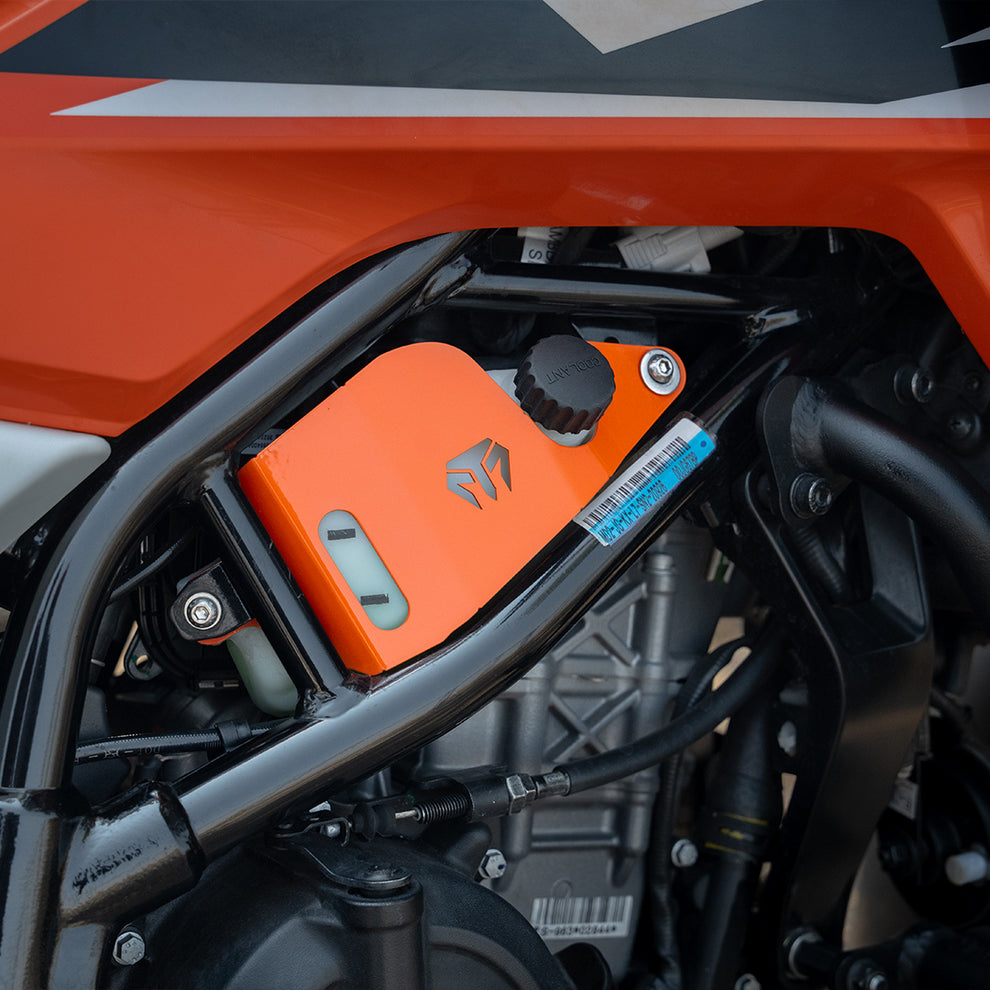 Moto Torque Coolant Guard For KTM Adventure 250/390 2025 - Orange