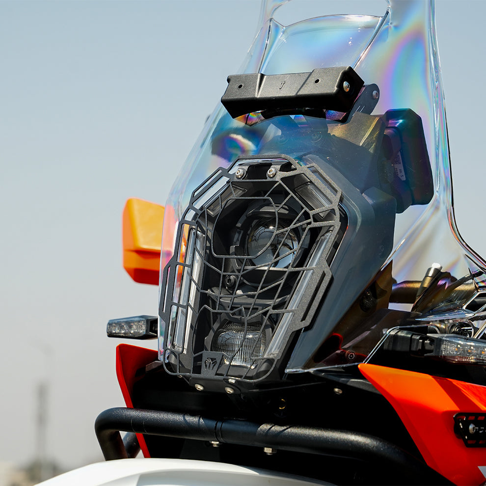 Moto Torque Headlight Guard Spider For KTM Adventure 250/390 2025