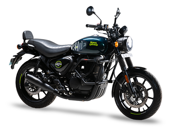 Silver Stallion Perfromance Shorty Royal Enfield Hunter 350.