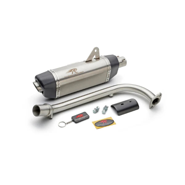 Red Rooster Performance Exhaust Luna Matte for Aerox 155