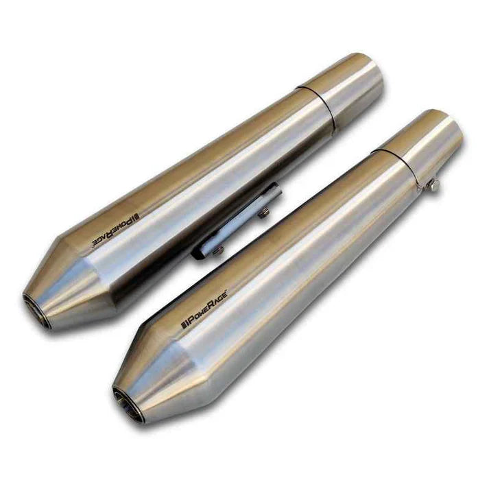 Powerage Slip-On Exhaust – Short Type for Royal Enfield Interceptor 650