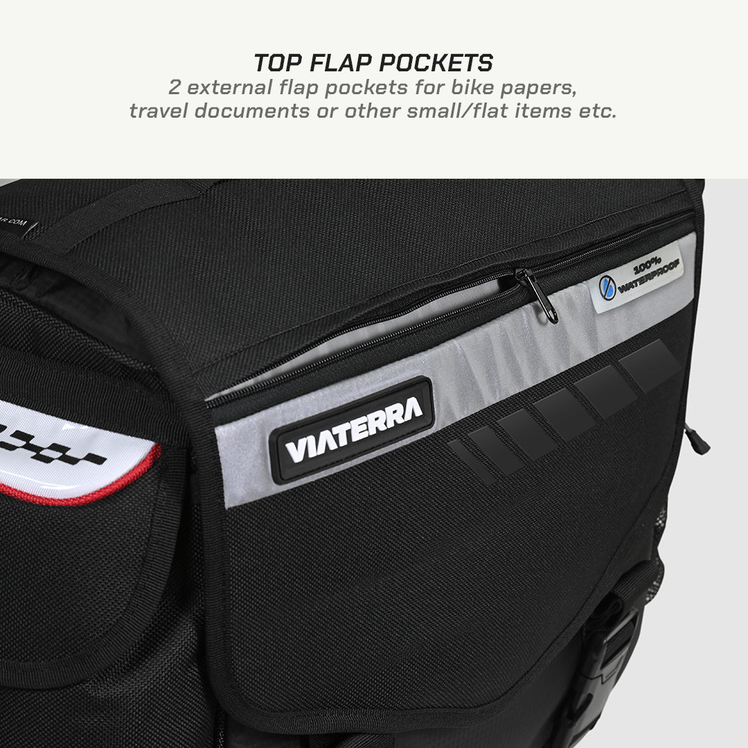 Viaterra Saddle Bag Leh 100% Waterproof 70L