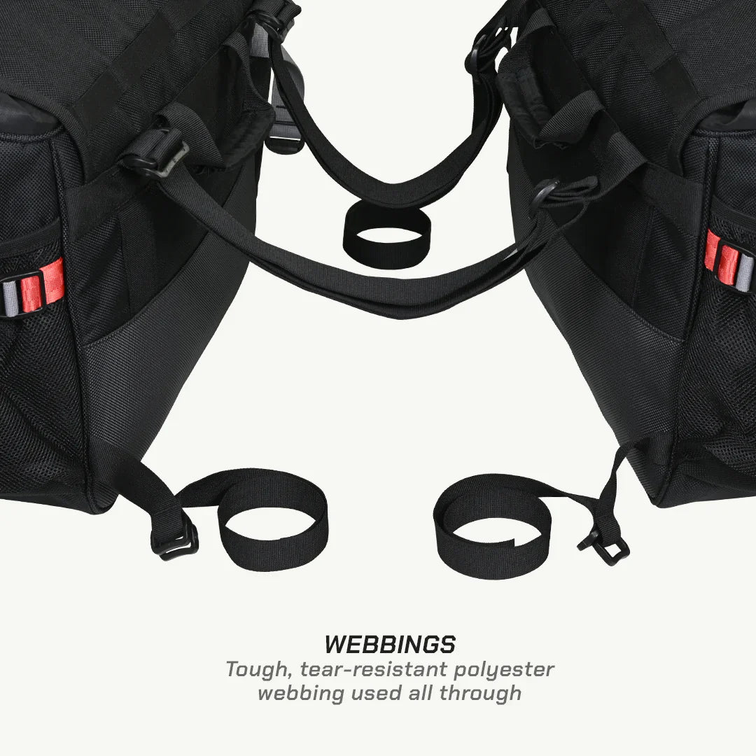 Viaterra Saddle Bag Leh 100% Waterproof 70L