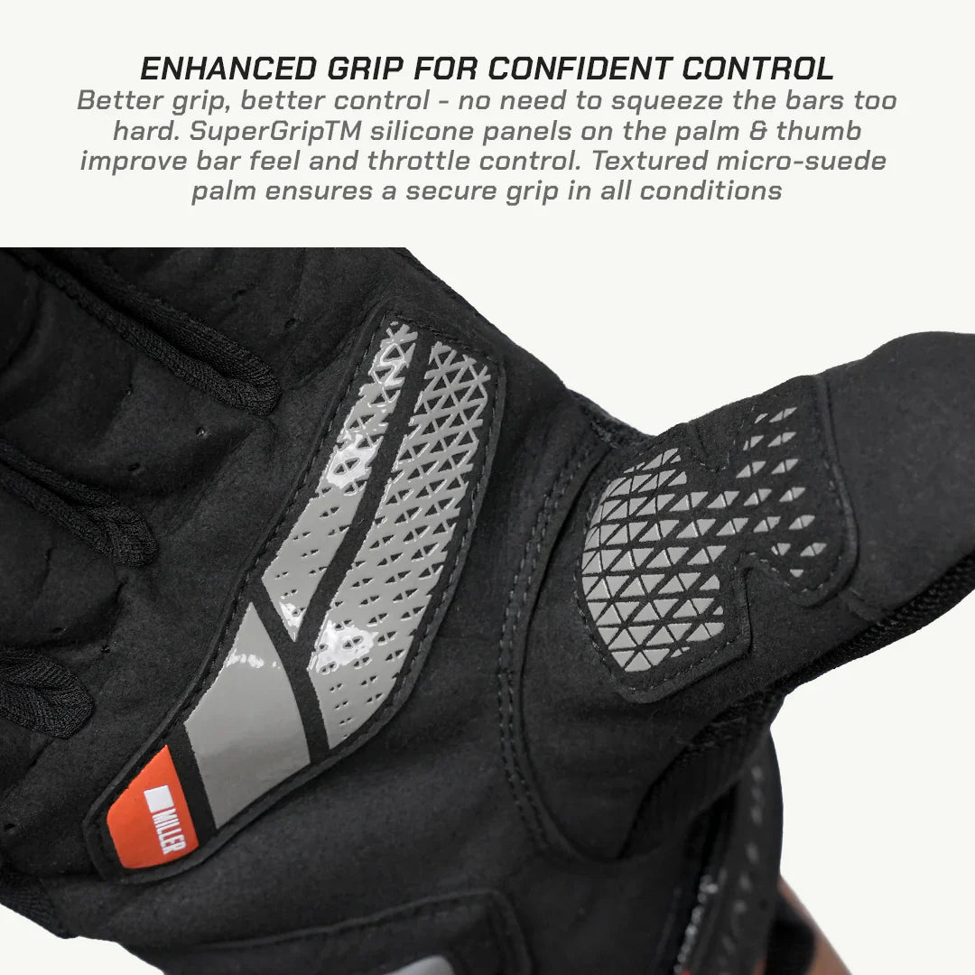 MILLER Urban Commute Riding Gloves for Daily City Riding