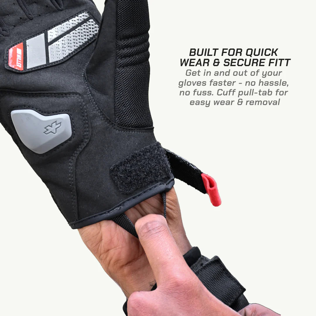 MILLER Urban Commute Riding Gloves for Daily City Riding