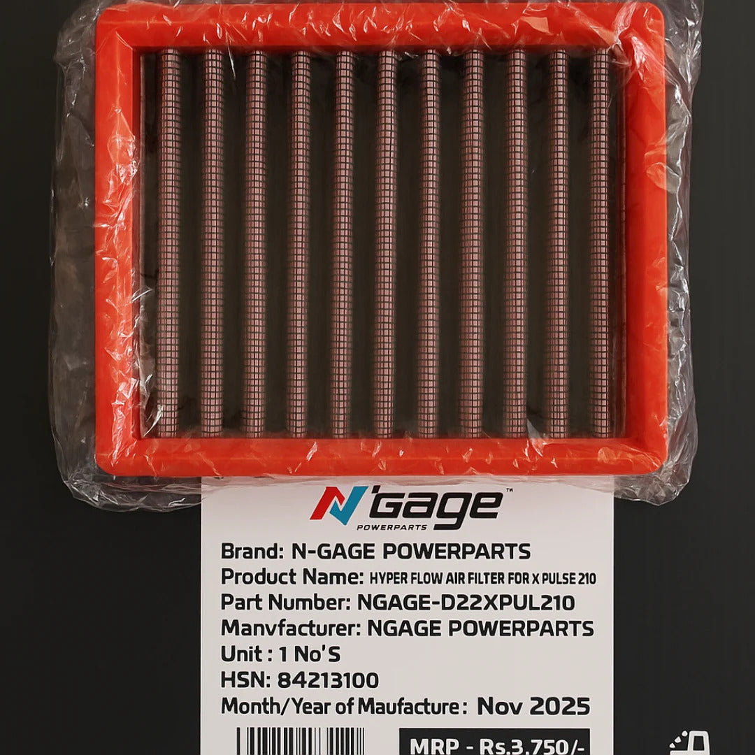 NGAGE Hyper Flow Air Filters HERO X PULSE 210