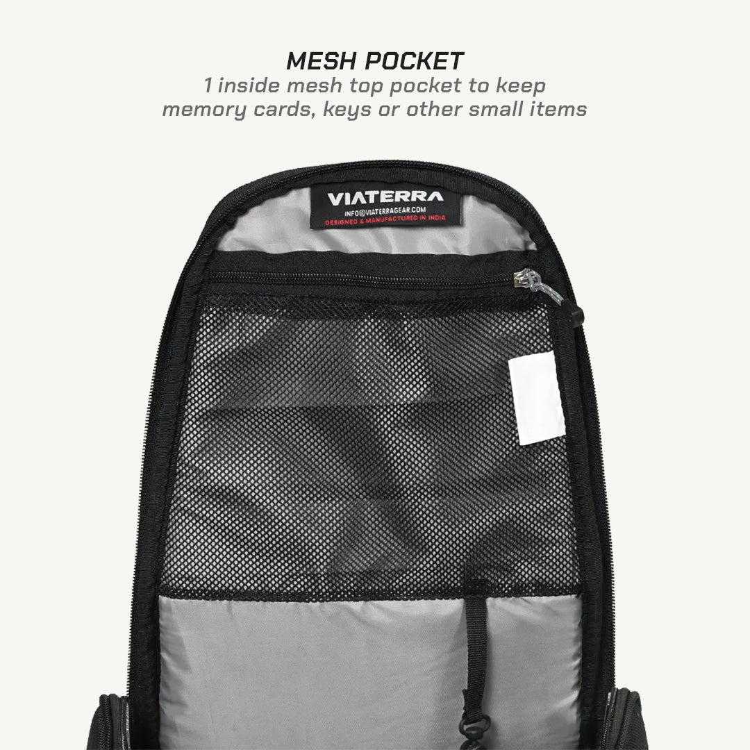 VIATERRA OXUS UNIVERSAL MOTORCYCLE TANK BAG (STRAP BASED)