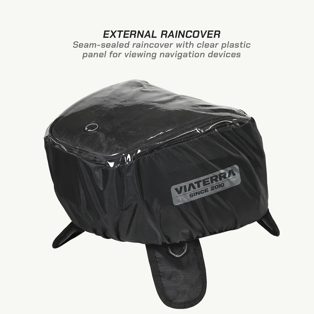 VIATERRA OXUS UNIVERSAL MOTORCYCLE TANK BAG (STRAP BASED)