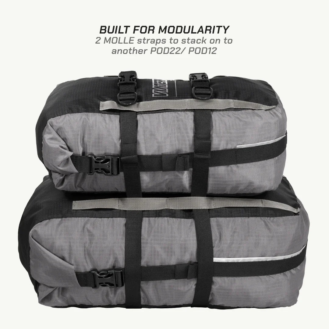 VIATERRA POD - 100% WATERPROOF MOTORCYCLE TAIL BAG